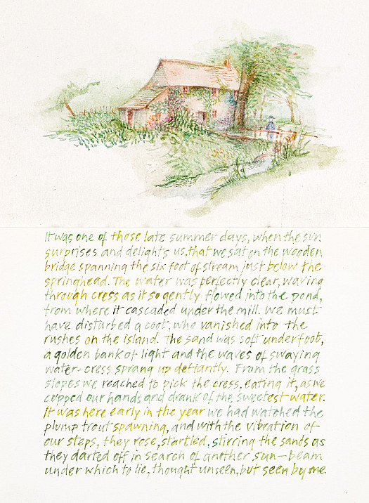 It was one of those later summer days ...