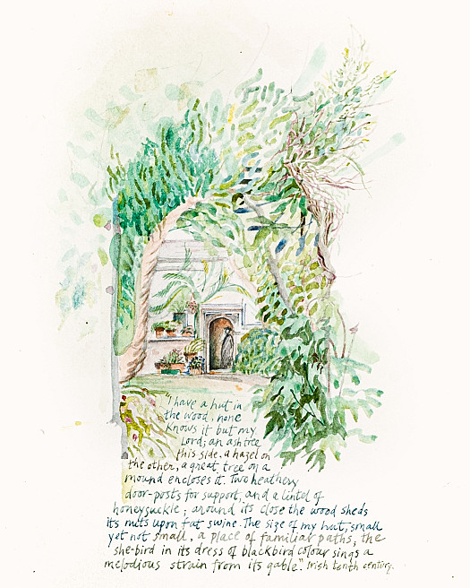 I have a hut in the wood, none knows it but my Lord