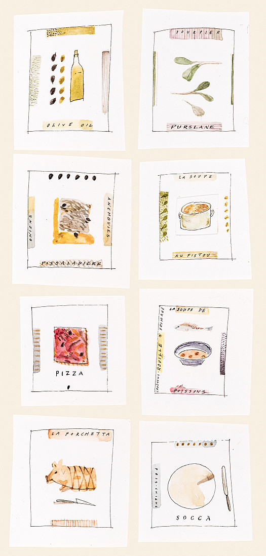 Essentials:
Olive Oil to Socca