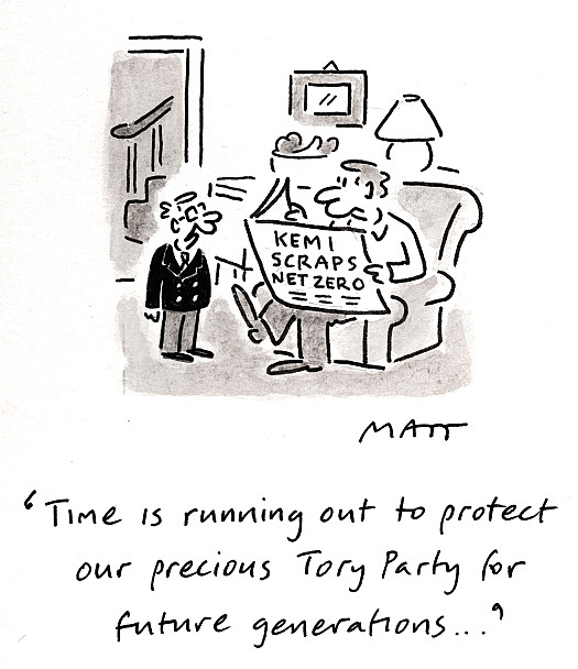 Time is running out to protect our precious Tory Party for future generations ...