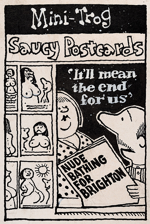 Mini-Trog
'It'll mean the end for us'