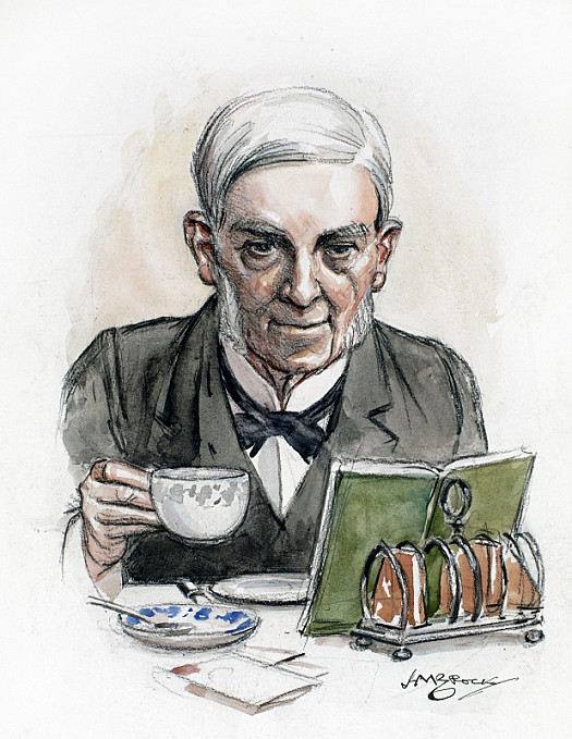 Holmes: the Professor At the Breakfast Table