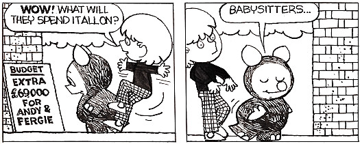 Wow! What will they spend it all on?