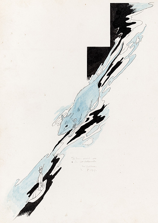 The boat sailed on, and the rat followed