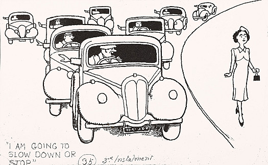 &quot;I am going to slow down or stop&quot;