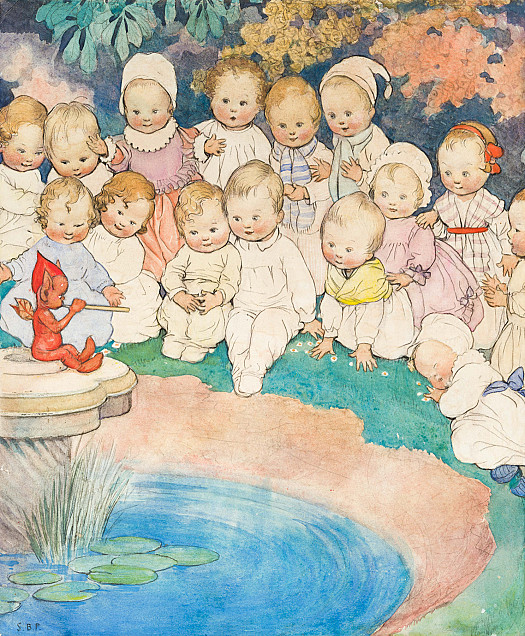 Little Red-Cap's Music at the Enchanted Fountain