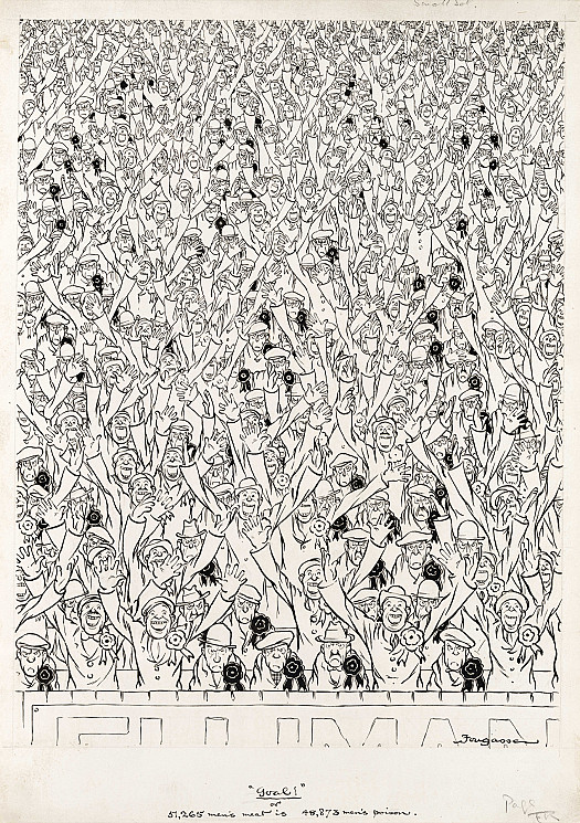 'Goal!'
Or, 51,264 Men's Meat is 48,736 Men's Poison