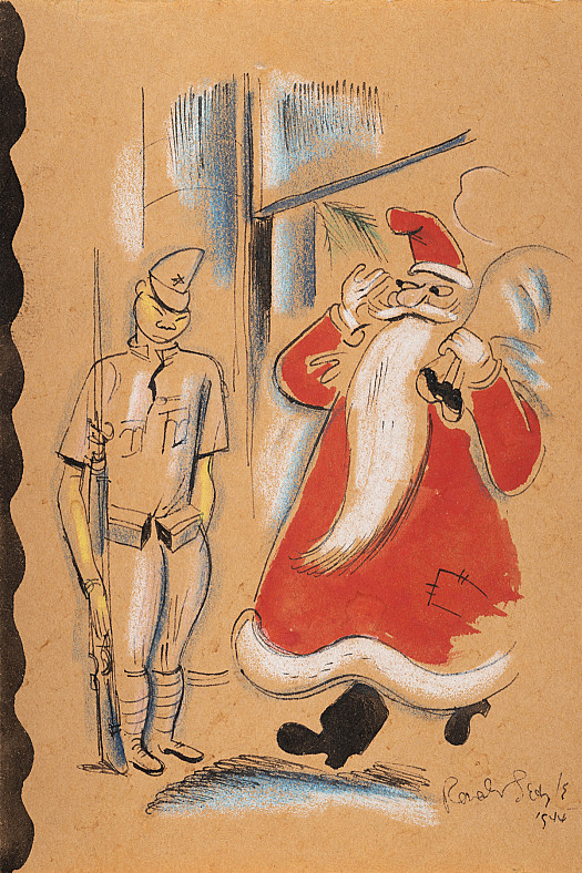 Father Christmas Visiting Changi