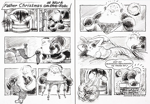 Father Christmas at Work