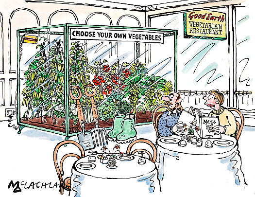 Choose your own vegetables