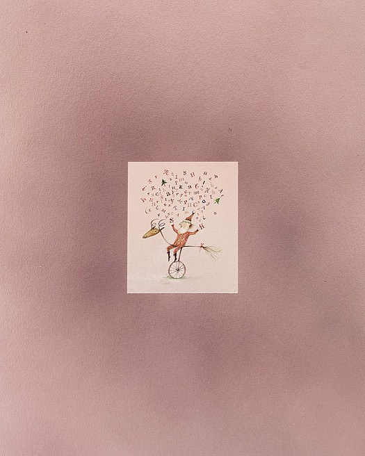 Father Christmas and the Reindeer Unicycle