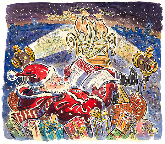 Father Christmas and Investors Chronicle