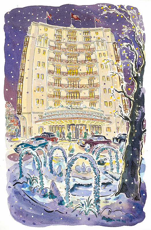 Dorchester Hotel Christmas Card