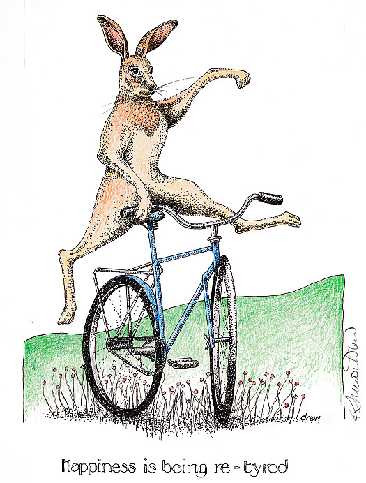 Happiness is being re-tyred