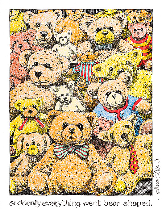 Suddenly everything went bear-shaped