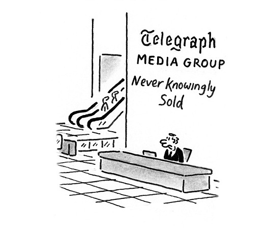 Telegraph Media Group
Never Knowingly Sold