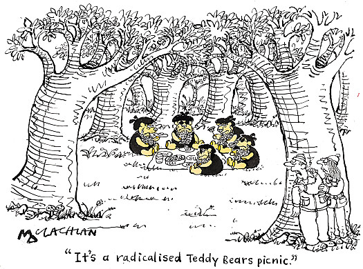 It's a radicalised Teddy Bears picnic