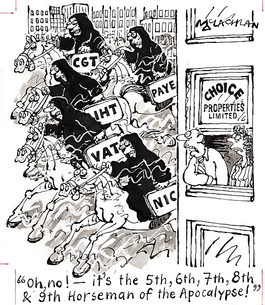 Oh, no! &ndash; it's the 5th, 6th, 7th, 8th &amp; 9th Horseman of the Apocalypse!