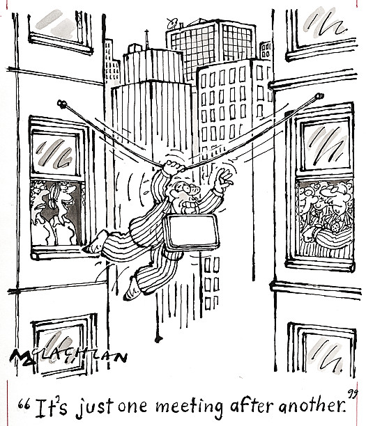 It's just one meeting after another