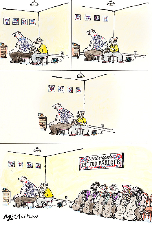 Every Night I Take Part in the World's Best Sextet