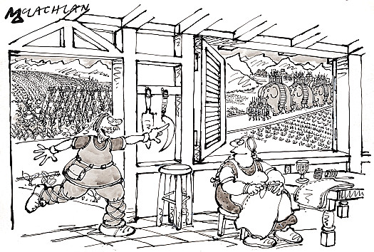 Quick! Get out the shovels &amp; buckets &ndash; Hannibal's army's coming!