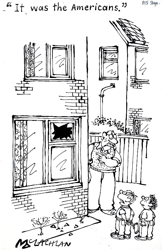 It was the Americans