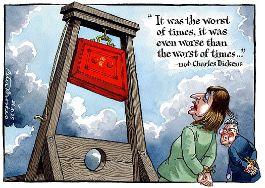 &quot;It was the worst of times, it was even worse than the worst of times ...&quot;
&ndash; not Charles Dickens
