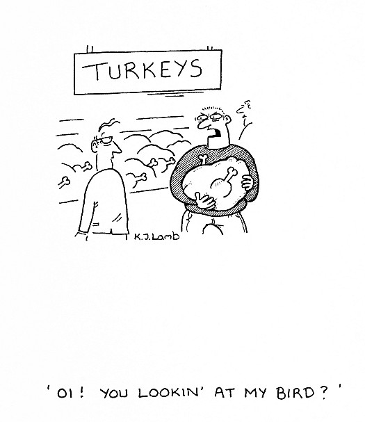 Oi! You Looking At My Bird?