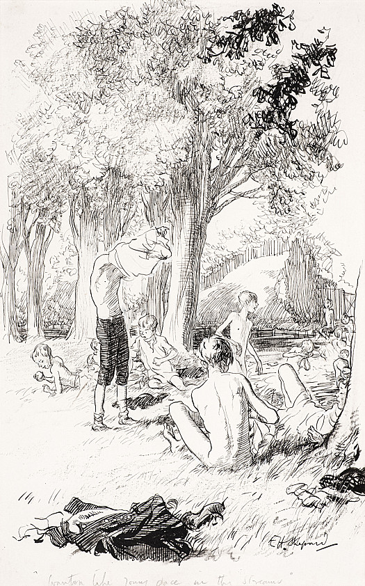 We would strip under the warmth of the sun