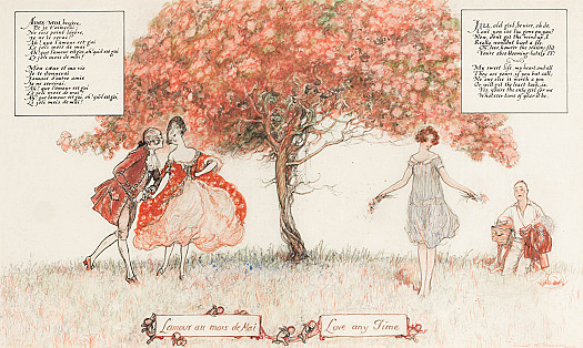 Old French Chansons with Super-Modern Renderings - No XII
L'amour Au Mois De Mai, Love Any Time