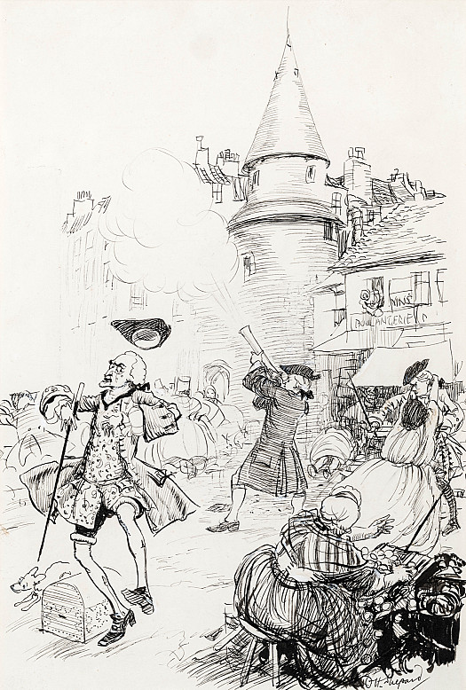 Alarming a Whole Town In France