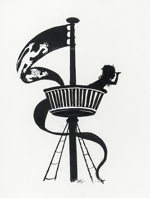 She Had Managed... to Get Up Into That Crows-Nest