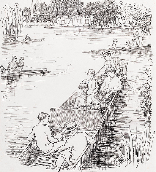 Drifted Slowly Along While She Sang to Us