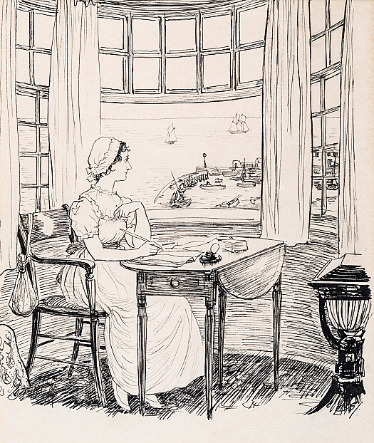 Jane Austen In Lyme Regis