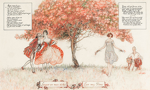 Old French Chansons with Super-Modern Renderings - No XII
L'amour Au Mois De Mai, Love Any Time