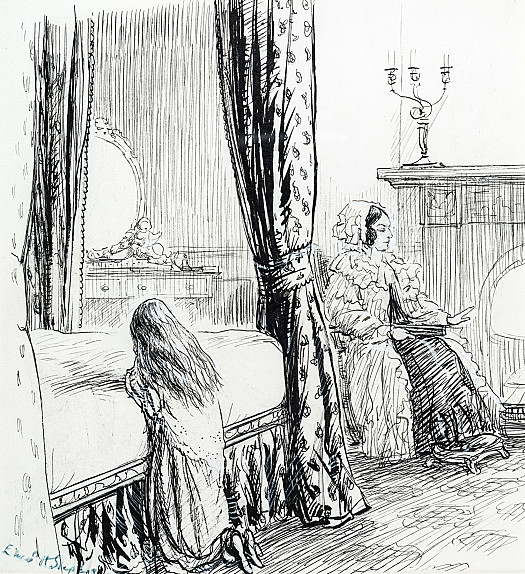 Bedtime Prayers
(the Young Victoria Saying Her Prayers)