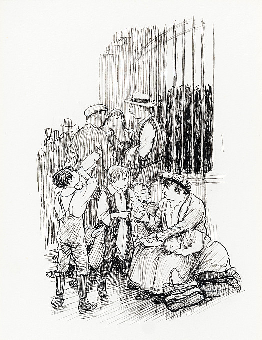 The Kerb by the Park Was Lined with Tired Family Parties