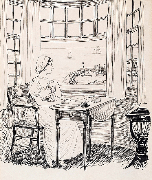 Jane Austen In Lyme Regis