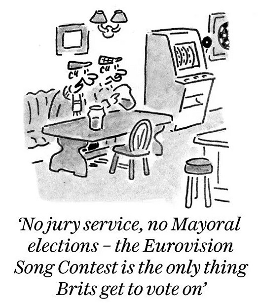 No jury service, no Mayoral elections &ndash; the Eurovision Song Contest is the only thing Brits get to vote on