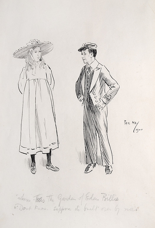 'Where's the Garden of Eden, Billie?'
'Don't Know, Suppose It's Built over by Now'