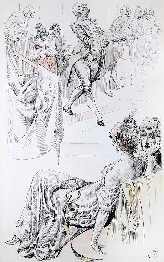 Some People Ought to Have Mutes For Servants In Vanity Fair