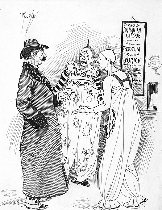 Teetotum the Clown, with Yorick