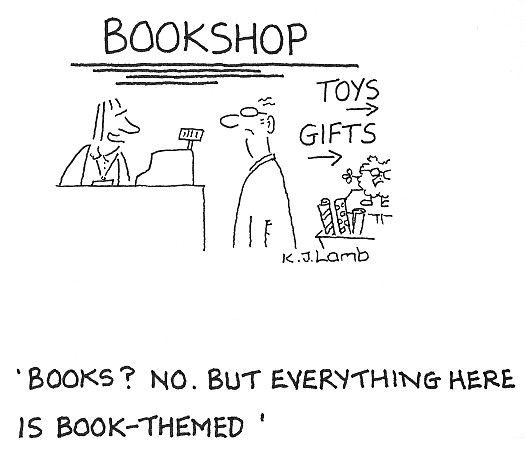 Books? No. But everything here is book-themed