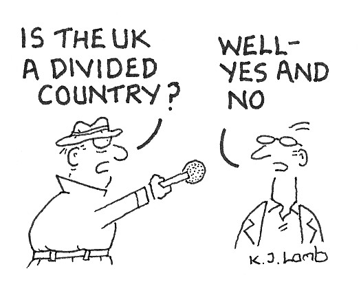 Is the UK a divided country?