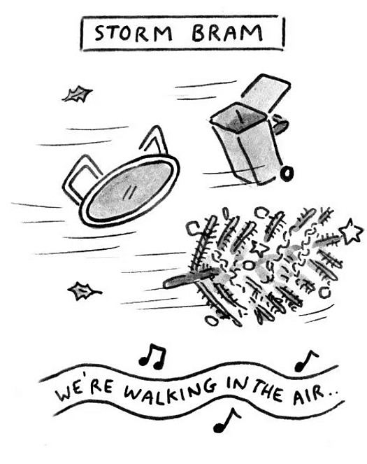 Storm Bram &ndash; We're Walking in the Air