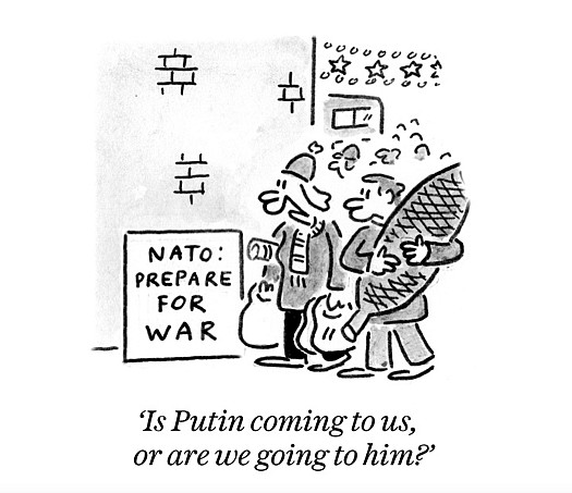 Is Putin coming to us, or are we going to him?