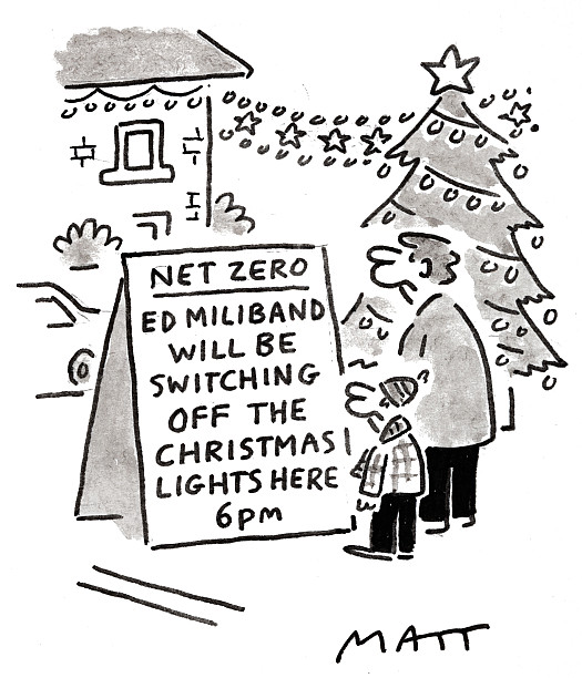 Net ZeroEd Miliband will be switching off the Christmas lights here 6pm