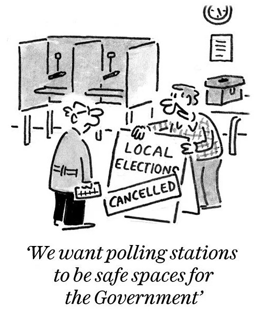We want polling stations to be safe spaces for the Government