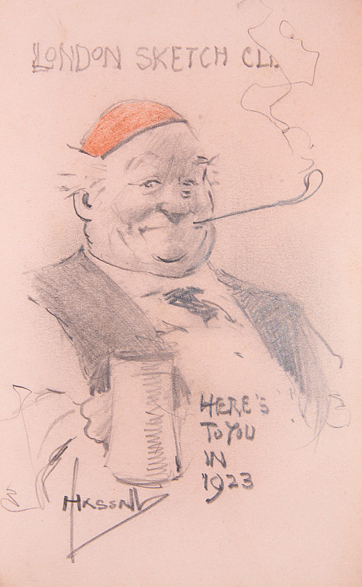London Sketch ClubHere's to you in 1923