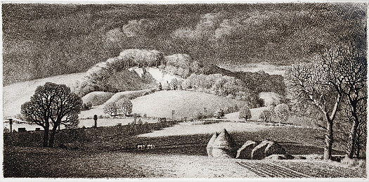 Storm over Pole Hill, Kent